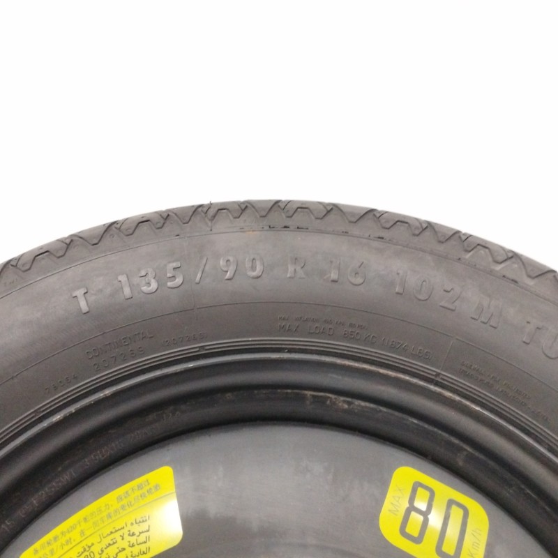 NEUMATICO REPUESTO 3 5BX16 ET32 5H 5X108