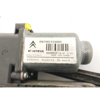 Recambio de elevalunas delantero derecho para citroën c4 picasso 2.0 hdi fap referencia OEM IAM FUNDA 9674032680 