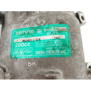 Recambio de compresor aire acondicionado para ford focus c-max (cap) trend (d) referencia OEM IAM 3M5H19D629GC 1248 SD7V16