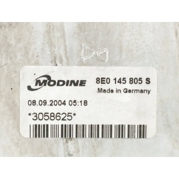 Recambio de intercooler para audi a4 berlina (8e) 1.9 tdi (96kw) referencia OEM IAM 8E0145805S  