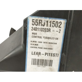 Recambio de caja reles / fusibles para renault laguna grandtour iii 2.0 dci diesel fap referencia OEM IAM 240110203R  