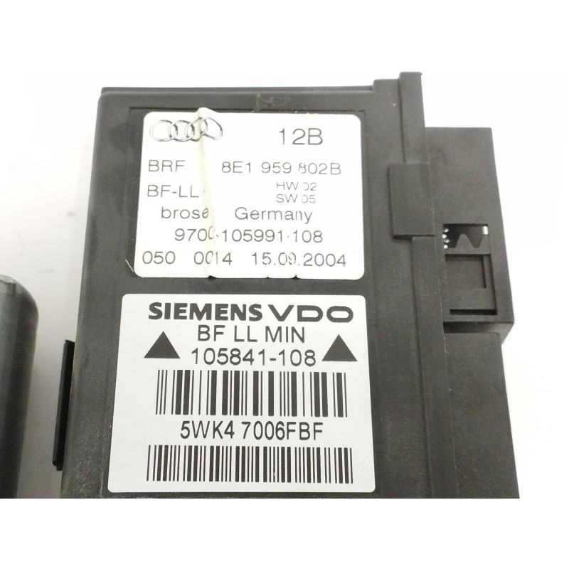 MOTOR ELEVALUNAS DELANTERO DERECHO 5WK47006FBF