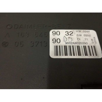 Recambio de modulo electronico para mercedes-benz clase m (w163) 400 cdi (163.128) referencia OEM IAM A1635459032  