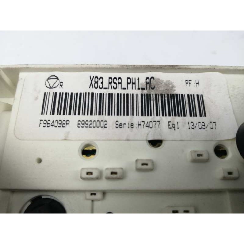 MANDO CALEFACCION / AIRE ACONDICIONADO F964098P