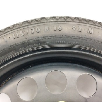 Recambio de neumatico repuesto para opel meriva b 1.7 16v cdti referencia OEM IAM 4160027 4,00BTX16H2 ET41 5H 5X100