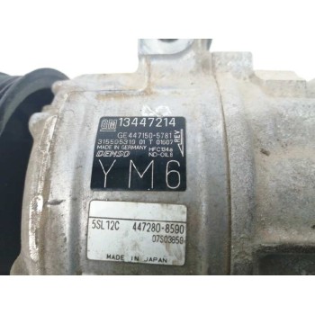 Recambio de compresor aire acondicionado para opel corsa e 1.3 16v cdti referencia OEM IAM 13447214 4471505781 