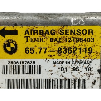 Recambio de centralita airbag para bmw serie 5 berlina (e34) 2.5 turbodiesel cat referencia OEM IAM 65778362119  