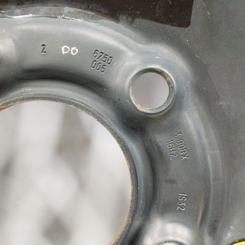 NEUMATICO REPUESTO 3 00BX16H2 IS32 5H 5X120