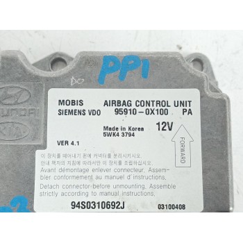 Recambio de centralita airbag para hyundai i10 i (pa) 1.1 referencia OEM IAM 959100X100 5WK43794 