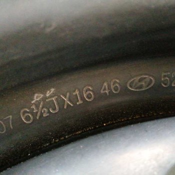 Recambio de neumatico repuesto para hyundai sonata (nf) 2.0 crdi cat referencia OEM IAM 529102E400HM 6,5JX16-46 