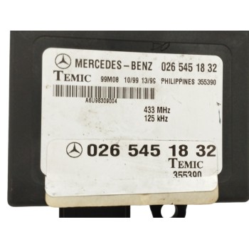 Recambio de centralita inmovilizador para mercedes-benz clase v (w638) 2.2 16v cdi turbodiesel cat referencia OEM IAM A026545183