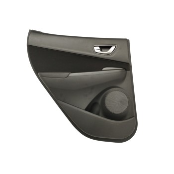 Recambio de guarnecido puerta trasera izquierda para hyundai kona 1.0 tgdi cat referencia OEM IAM 83351J9000 NEGRO 