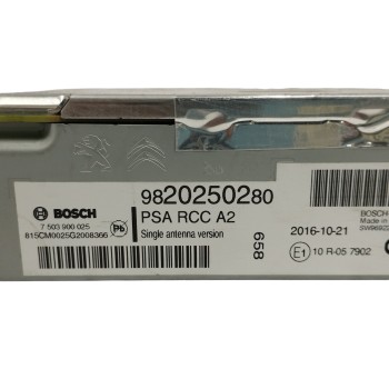 Recambio de sistema audio / radio cd para citroën jumpy fugón 2.0 blue-hdi fap referencia OEM IAM 9820250280  