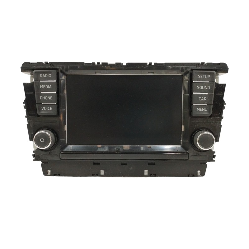Recambio de pantalla multifuncion para skoda spaceback (5h) ambition referencia OEM IAM 5JA919604B  