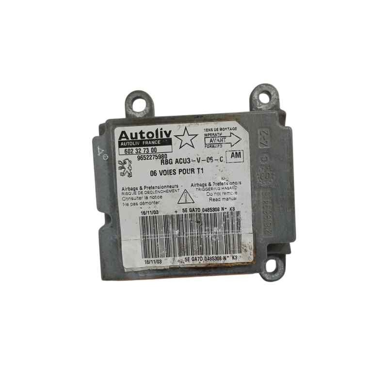 Recambio de centralita airbag para peugeot 206 berlina 1.4 hdi referencia OEM IAM 9652275980 602327300 