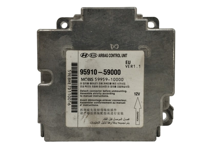 Recambio de centralita airbag para hyundai h350 kasten 2.5 crdi cat referencia OEM IAM 9591059000 5995910000 