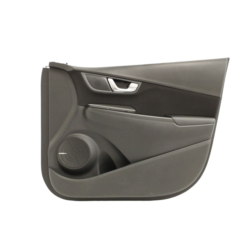 Recambio de guarnecido puerta delantera derecha para hyundai kona 1.0 tgdi cat referencia OEM IAM 82380J9000 NEGRO 