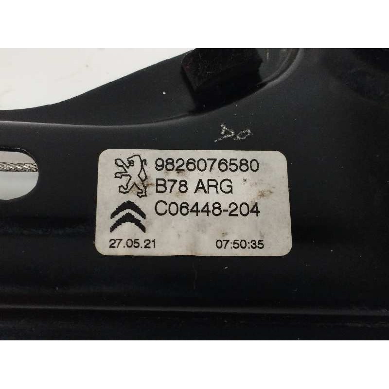 ELEVALUNAS TRASERO IZQUIERDO 9825709980