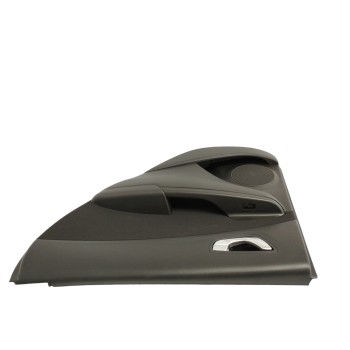 Recambio de guarnecido puerta trasera derecha para hyundai kona 1.0 tgdi cat referencia OEM IAM 83361J9000 NEGRO 