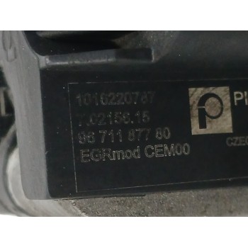 Recambio de enfriador egr para peugeot 207 1.6 hdi fap cat (9hz / dv6ted4) referencia OEM IAM VP9PLH19206AF 9671187780 SB9PLH122