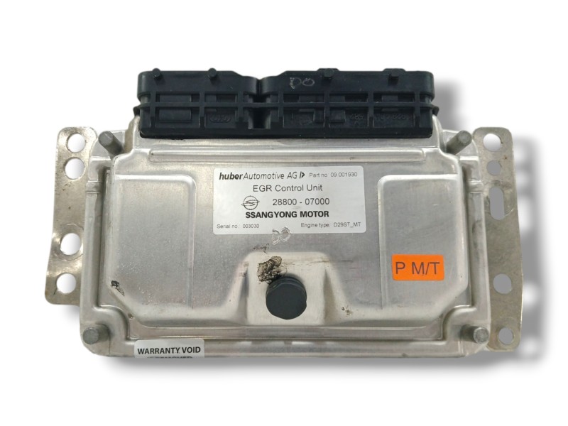Recambio de centralita motor uce para ssangyong musso 2.9 turbodiesel cat referencia OEM IAM 2880007000  