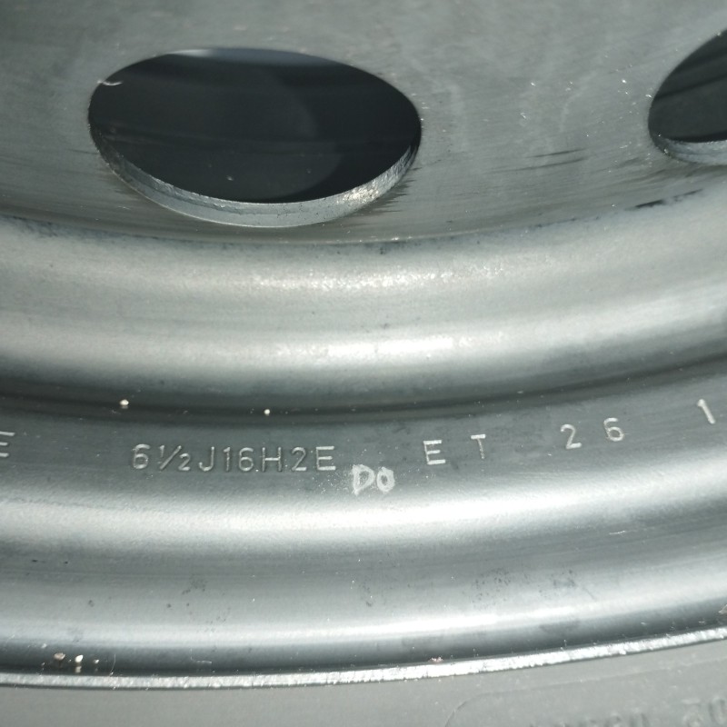 NEUMATICO REPUESTO 6 5J16H2E ET26 4H 4X105 5