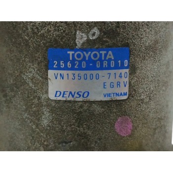 Recambio de valvula egr para toyota corolla verso (r1) 2.2 d-cat referencia OEM IAM 256200R010 VN1350007140 