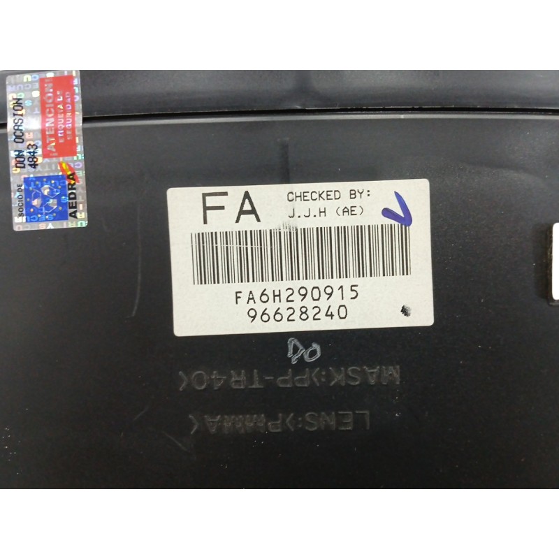 CUADRO INSTRUMENTOS FA6H290915