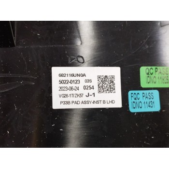 Recambio de moldura para nissan qashqai iii (j12) (2021 - ...) 1.3 dig-t hibrido suave referencia OEM IAM 682116UN0A DEL SALPICA
