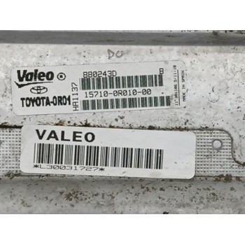 Recambio de enfriador aceite motor para toyota corolla verso (r1) 2.2 d-cat referencia OEM IAM 157100R01000  