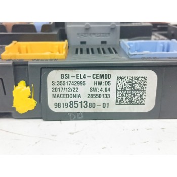 Recambio de caja reles / fusibles para citroën c4 picasso 1.6 blue-hdi fap referencia OEM IAM 9819851380  