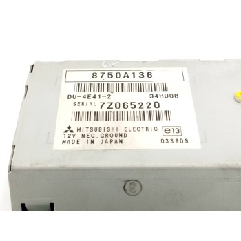 Recambio de pantalla multifuncion para mitsubishi grandis (na0w) 2.0 di-d cat referencia OEM IAM 8750A136 DU4E412 