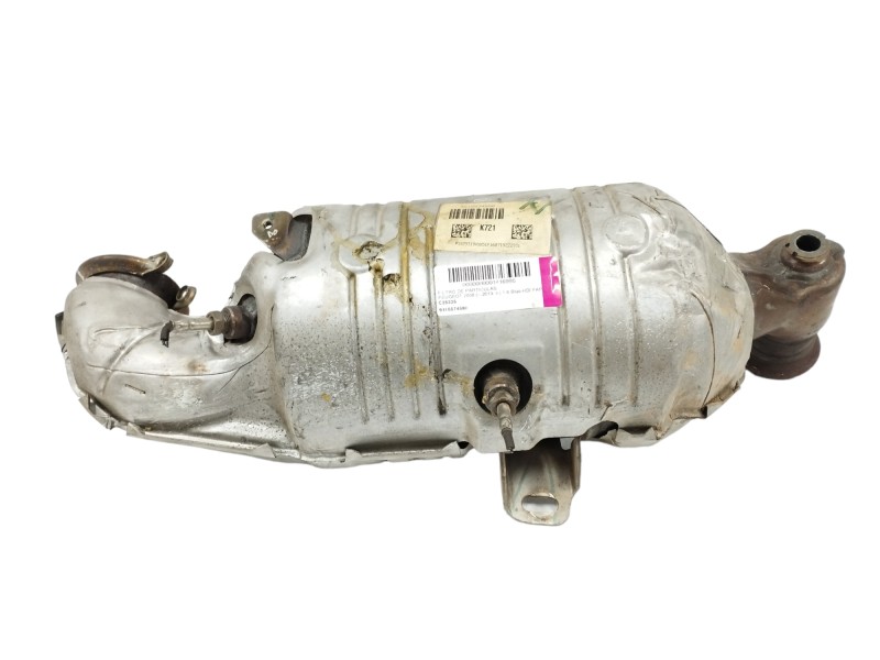Recambio de filtro de particulas para peugeot 2008 (--.2013) 1.6 blue-hdi fap referencia OEM IAM 9815574580  