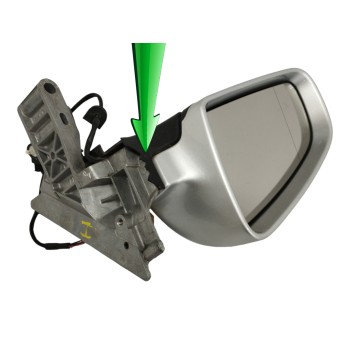 Recambio de retrovisor izquierdo para audi a4 cabrio (8h) 2.0 16v tfsi referencia OEM IAM  OBSERVAR FOTOS 5 CABLES