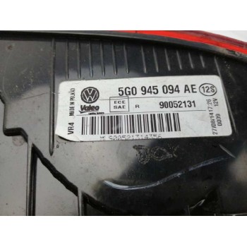 Recambio de piloto trasero derecho interior para volkswagen golf vii lim. 1.6 tdi dpf referencia OEM IAM 5G0945094AE  