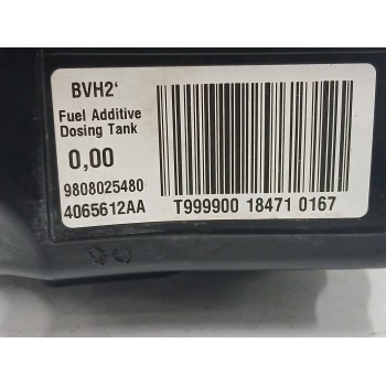 Recambio de deposito aditivo fap para citroën c4 picasso 1.6 blue-hdi fap referencia OEM IAM 9808025480  