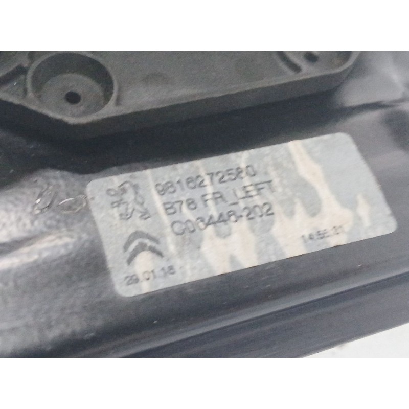 ELEVALUNAS DELANTERO IZQUIERDO 9816271280