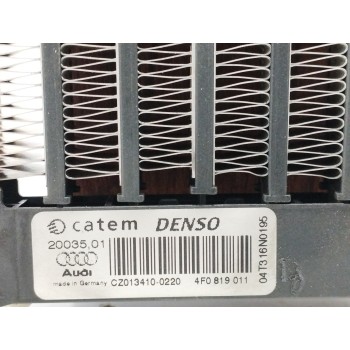 Recambio de resistencia calefaccion para audi a6 berlina (4f2) 3.0 v6 24v tdi referencia OEM IAM 4F0819011 ELEMENTO CALEFACTOR 