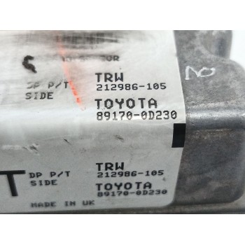 Recambio de centralita airbag para toyota yaris (_p9_) 1.4 d-4d (nlp90_) referencia OEM IAM 891700D230 212986105 212986105