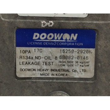 Recambio de compresor aire acondicionado para kia sportage ii (je_, km_) 2.0 crdi 4wd referencia OEM IAM 162502920K  