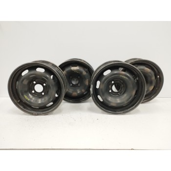 Recambio de juego llantas hierro para citroën c-elysee (dd_) 1.2 vti 72 (ddhmy0) referencia OEM IAM 2150750 6JX15H2 ET23 4H 4X11