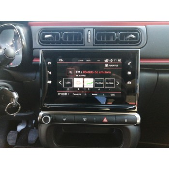 Recambio de pantalla multifuncion para citroën c3 1.5 blue-hdi fap referencia OEM IAM 9838155680  