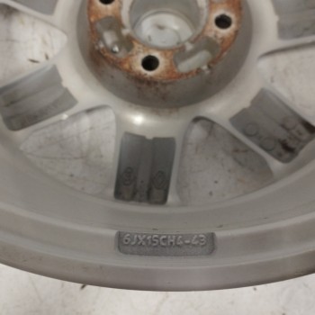 Recambio de llanta para renault megane i classic (la0) 1.6 referencia OEM IAM 8200147836 6JX15CH4-43 4H 4X100