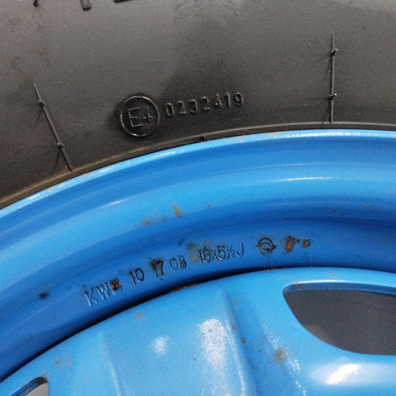 NEUMATICO REPUESTO 16X5 5J 5H 5X130