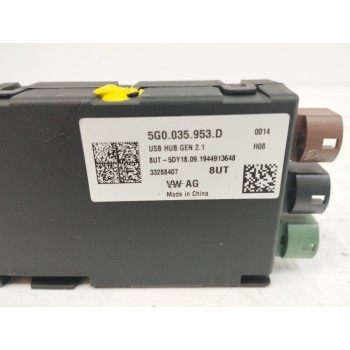 Recambio de modulo electronico para volkswagen polo gti referencia OEM IAM 5G0035953D TRANSFORMADOR DE TENSION 