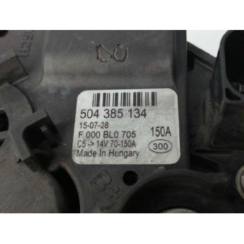 Recambio de alternador para iveco daily ka 2.3 diesel cat referencia OEM IAM 504385134 150A F000BL0705