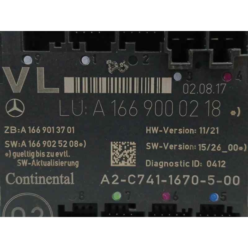 MODULO ELECTRONICO A2C7411670500