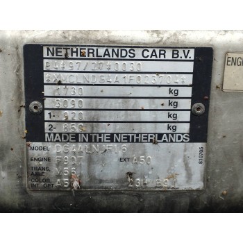 Recambio de carroceria corte para mitsubishi space star (dg0) 1.9 di-d cat referencia OEM IAM   