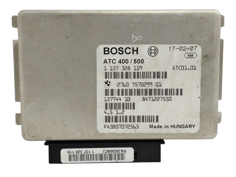 Recambio de modulo electronico para bmw x3 (e83) 2.0 16v diesel cat referencia OEM IAM 27607570299  1137328119