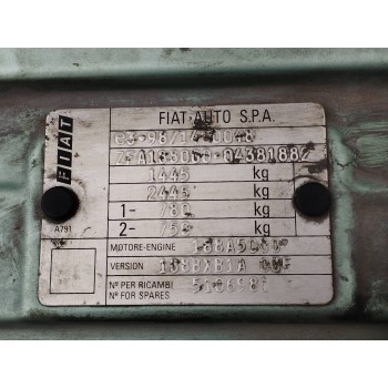 Recambio de carroceria corte para fiat punto berlina (188) 1.2 16v cat referencia OEM IAM   